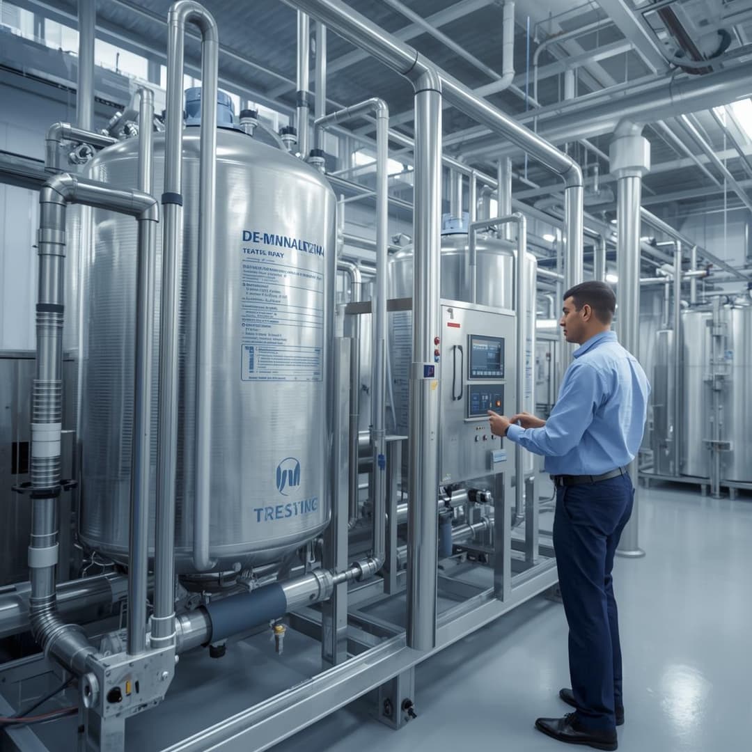 De-Mineralization (DM) Water Treatment Plants reference 1